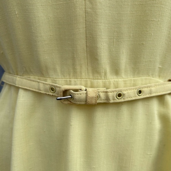 Jonelle 1950's Yellow Dress & jacket set, size vintage "12" (modern 6), - Picture 10 of 16